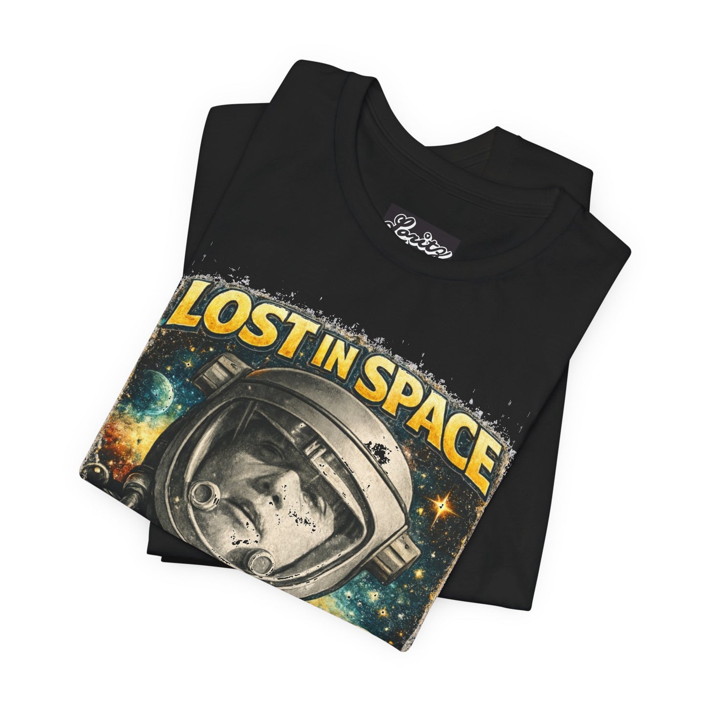 Lost in Space — Vintage Astronaut "Explore the Unknown" Graphic Tee