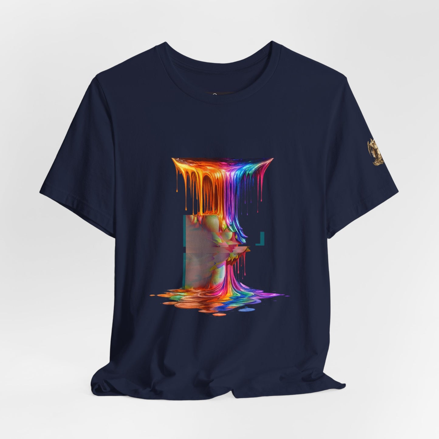 Glitch Paint Melt T-Shirt