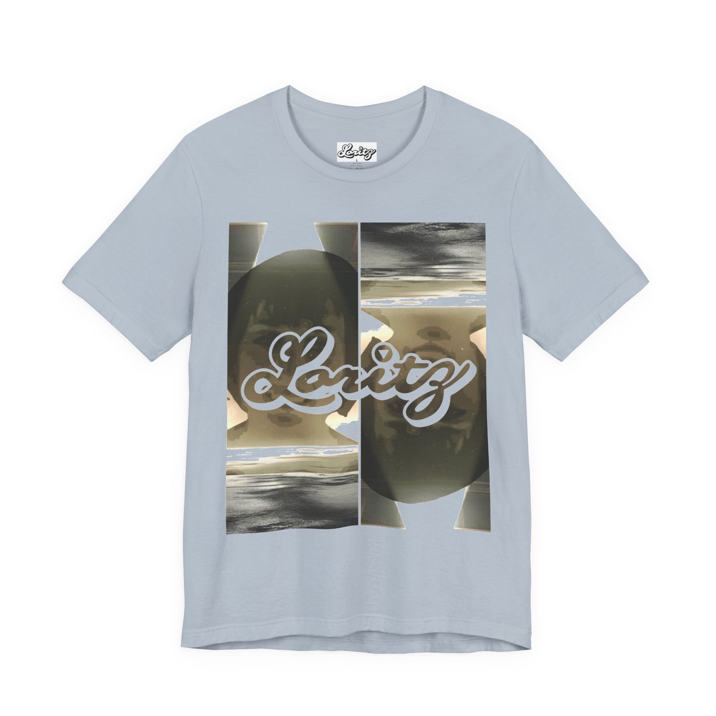 Spotlight Lady T-Shirt – Abstract Face Graphic Tee, Modern Streetwear Shirt