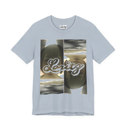 Spotlight Lady T-Shirt – Abstract Face Graphic Tee, Modern Streetwear Shirt