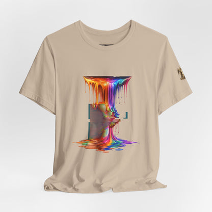 Glitch Paint Melt T-Shirt
