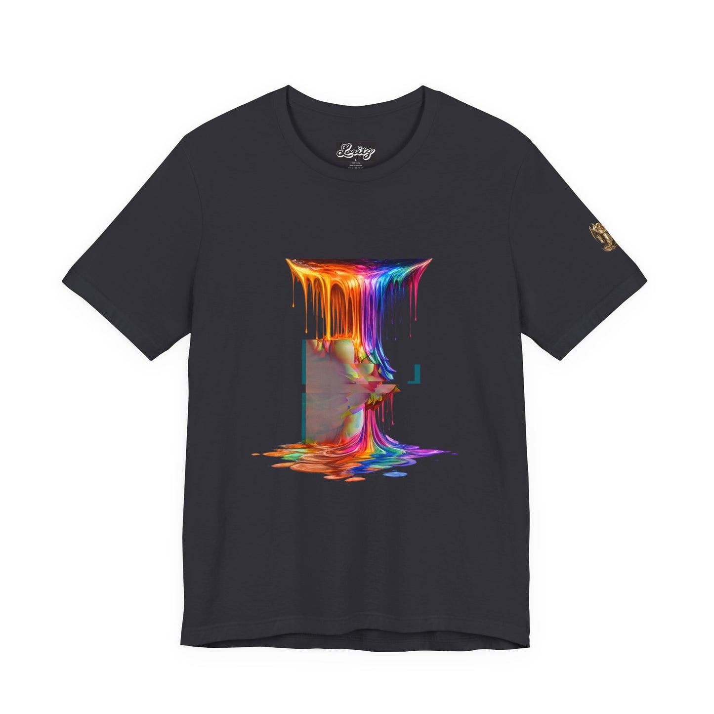 Glitch Paint Melt T-Shirt