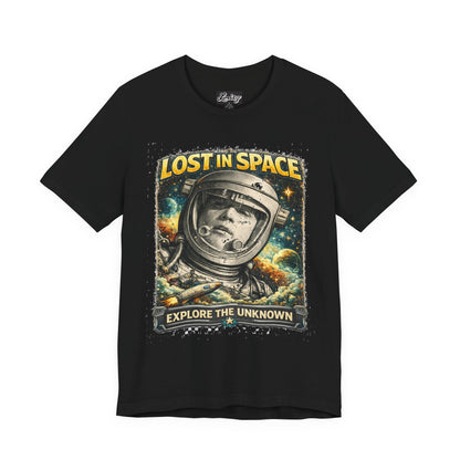 Lost in Space — Vintage Astronaut "Explore the Unknown" Graphic Tee