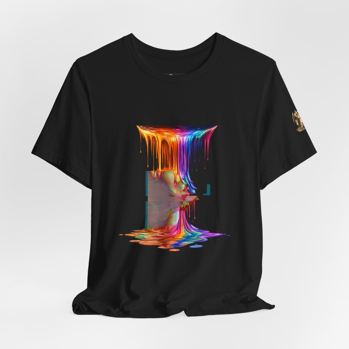 Glitch Paint Melt T-Shirt