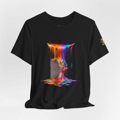Glitch Paint Melt T-Shirt