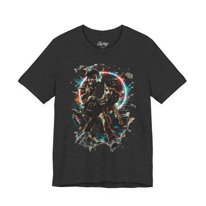 DOGMAN 9 – Neon Chase Streetwear Graphic Tee