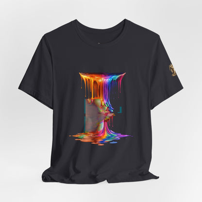 Glitch Paint Melt T-Shirt