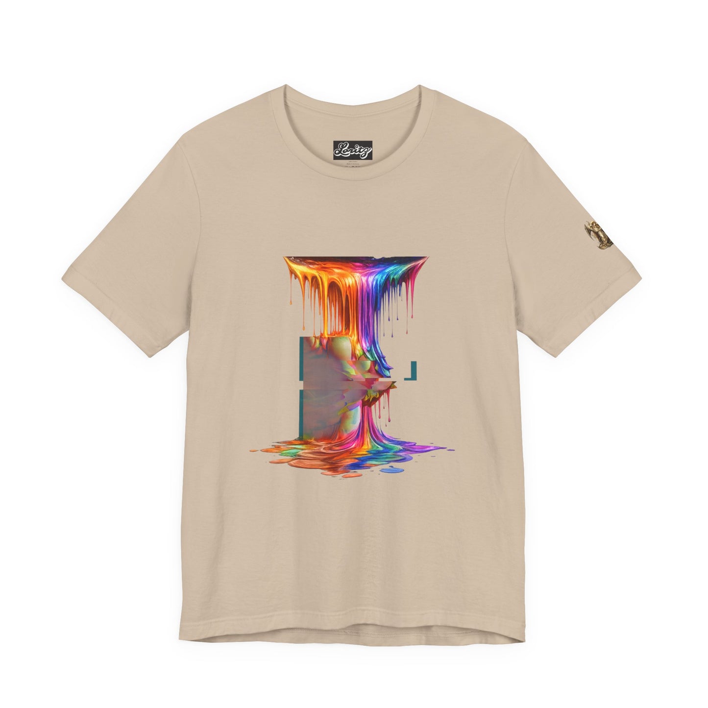 Glitch Paint Melt T-Shirt