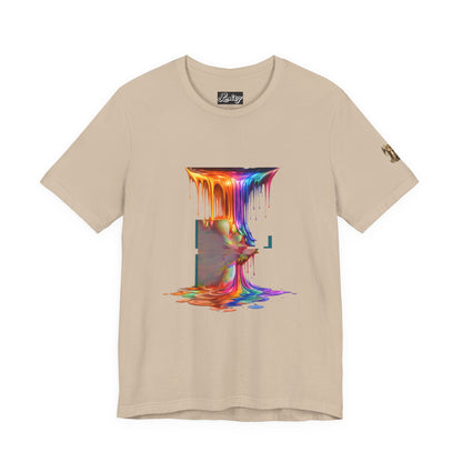 Glitch Paint Melt T-Shirt