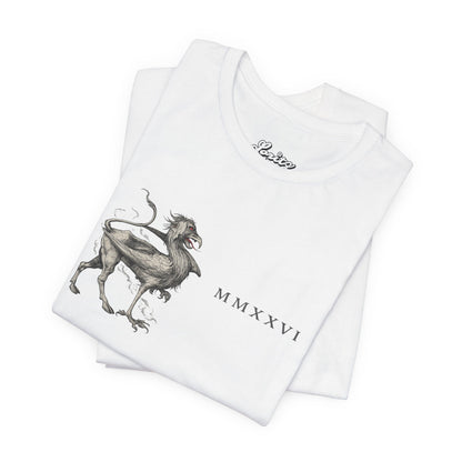 Creature Study Tee — 'MMXXVI' Illustration with 'Study the Creature, Learn the World' Slogan