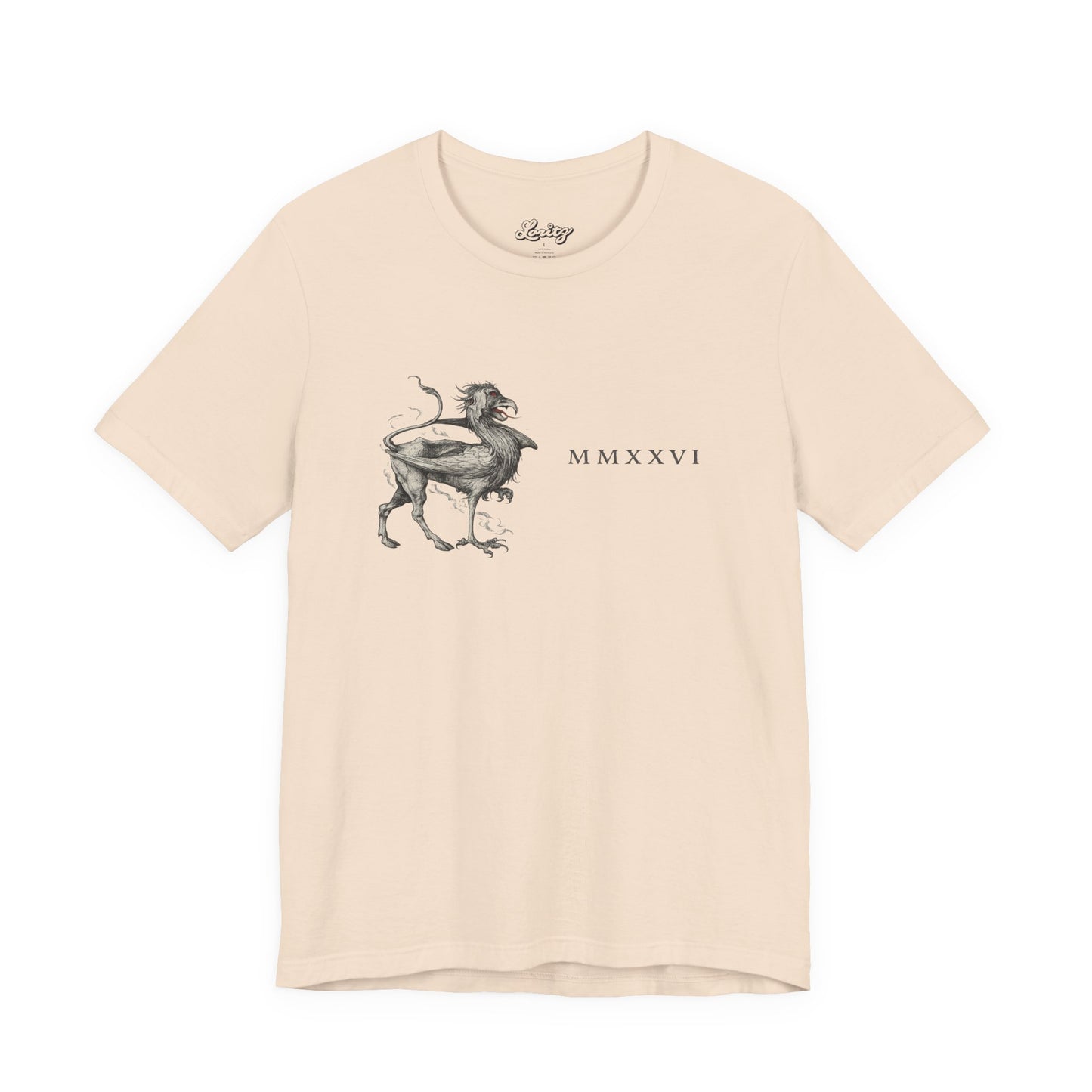 Creature Study Tee — 'MMXXVI' Illustration with 'Study the Creature, Learn the World' Slogan