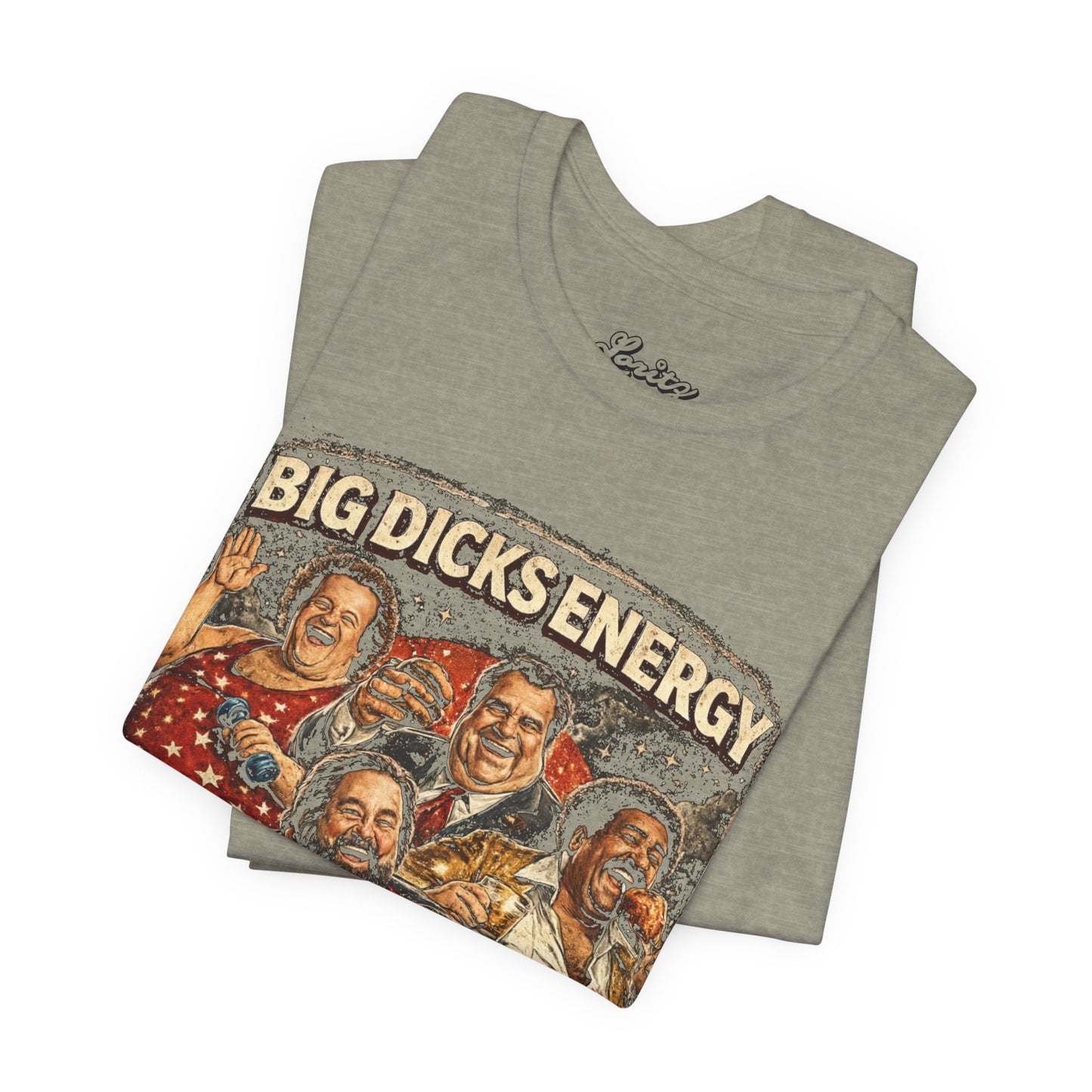 "Big Energy Club” Funny Graphic T-Shirt – Bold Humor Party Streetwear Tee