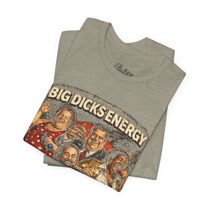 "Big Energy Club” Funny Graphic T-Shirt – Bold Humor Party Streetwear Tee