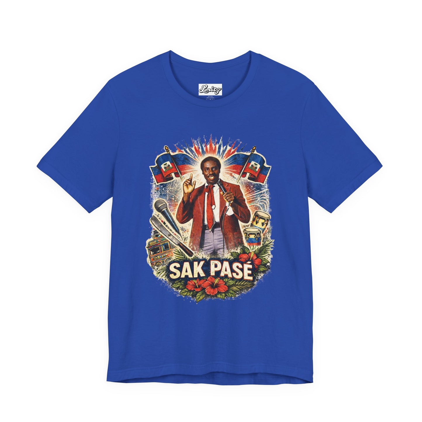 Sak Pase Haitian Pride T-Shirt – Haiti Culture Graphic Tee, Caribbean Streetwear Shirt