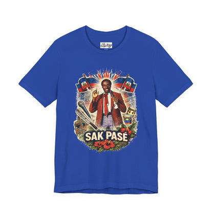Sak Pase Haitian Pride T-Shirt – Haiti Culture Graphic Tee, Caribbean Streetwear Shirt