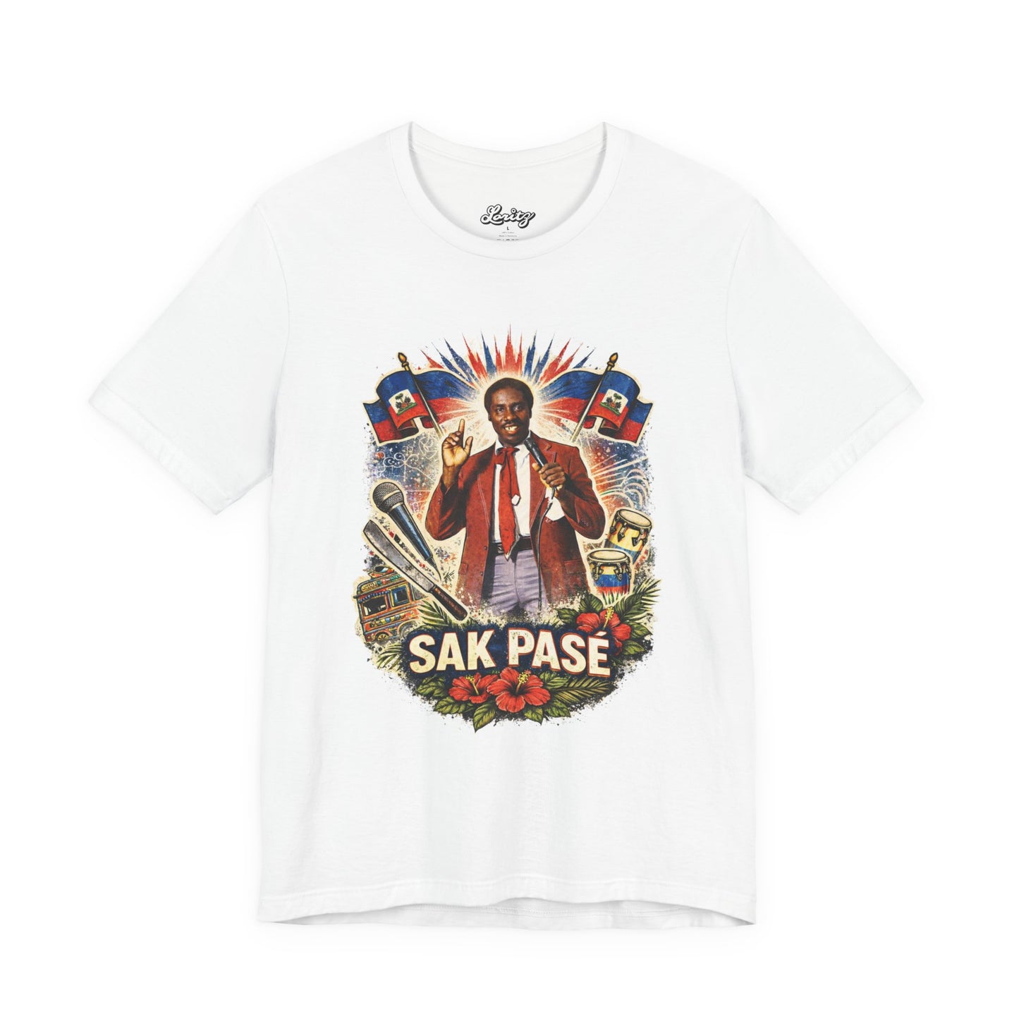 Sak Pase Haitian Pride T-Shirt – Haiti Culture Graphic Tee, Caribbean Streetwear Shirt