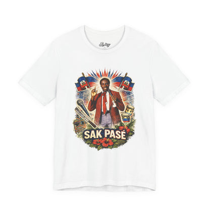 Sak Pase Haitian Pride T-Shirt – Haiti Culture Graphic Tee, Caribbean Streetwear Shirt