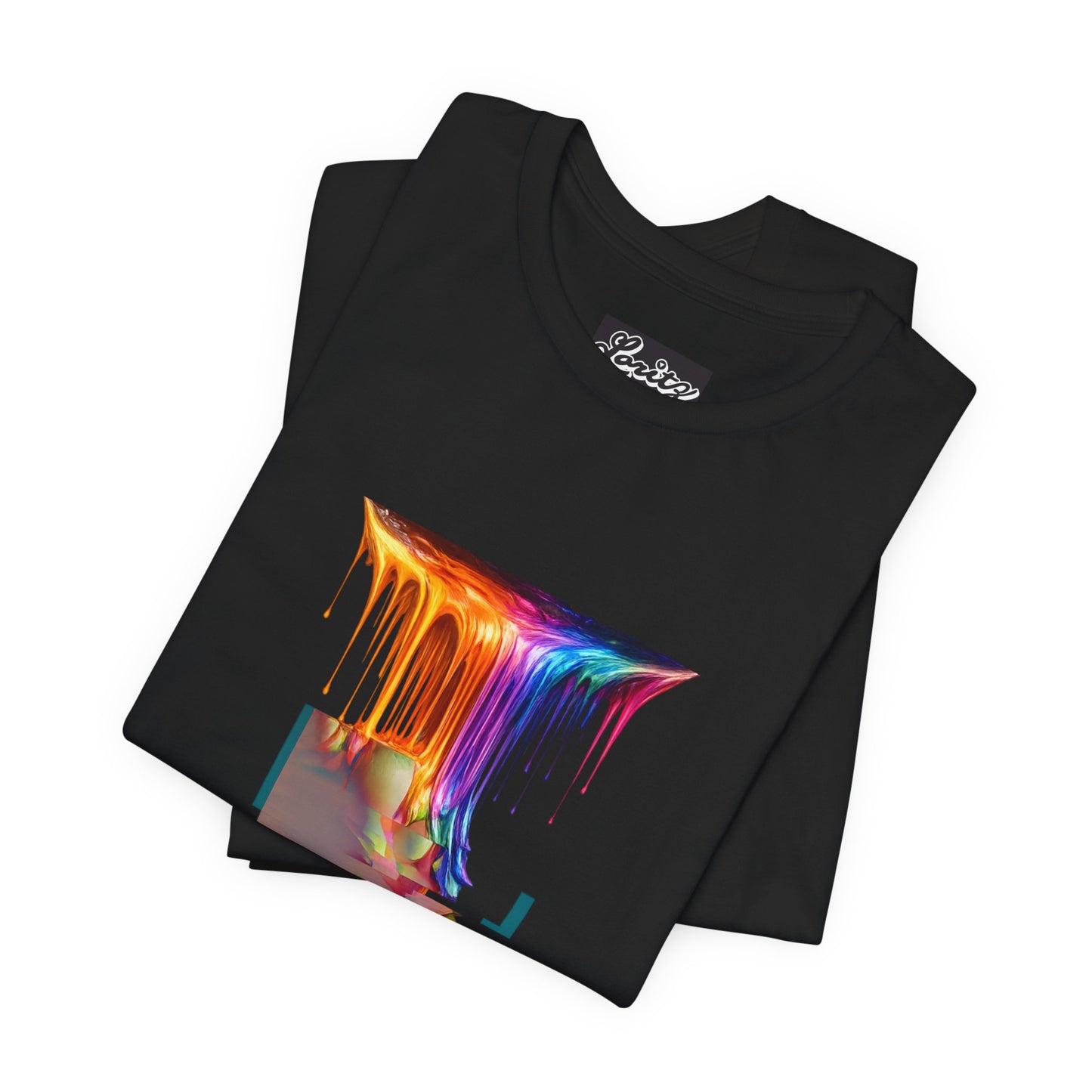 Glitch Paint Melt T-Shirt