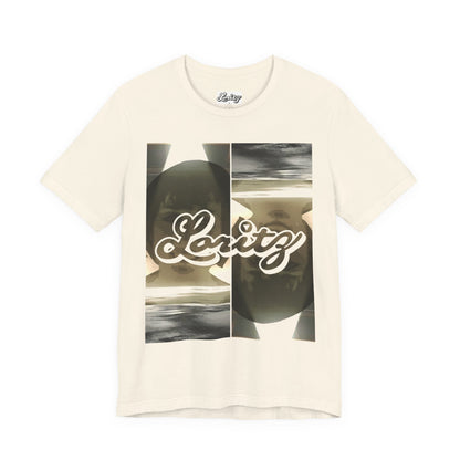 Spotlight Lady T-Shirt – Abstract Face Graphic Tee, Modern Streetwear Shirt