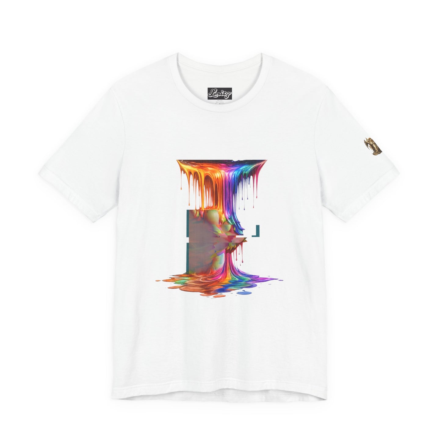 Glitch Paint Melt T-Shirt
