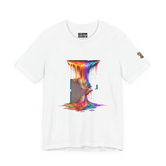 Glitch Paint Melt T-Shirt