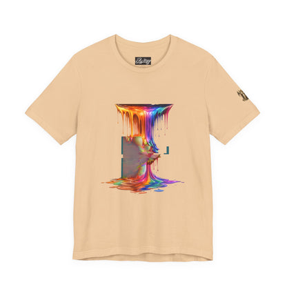 Glitch Paint Melt T-Shirt