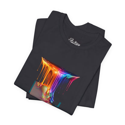 Glitch Paint Melt T-Shirt