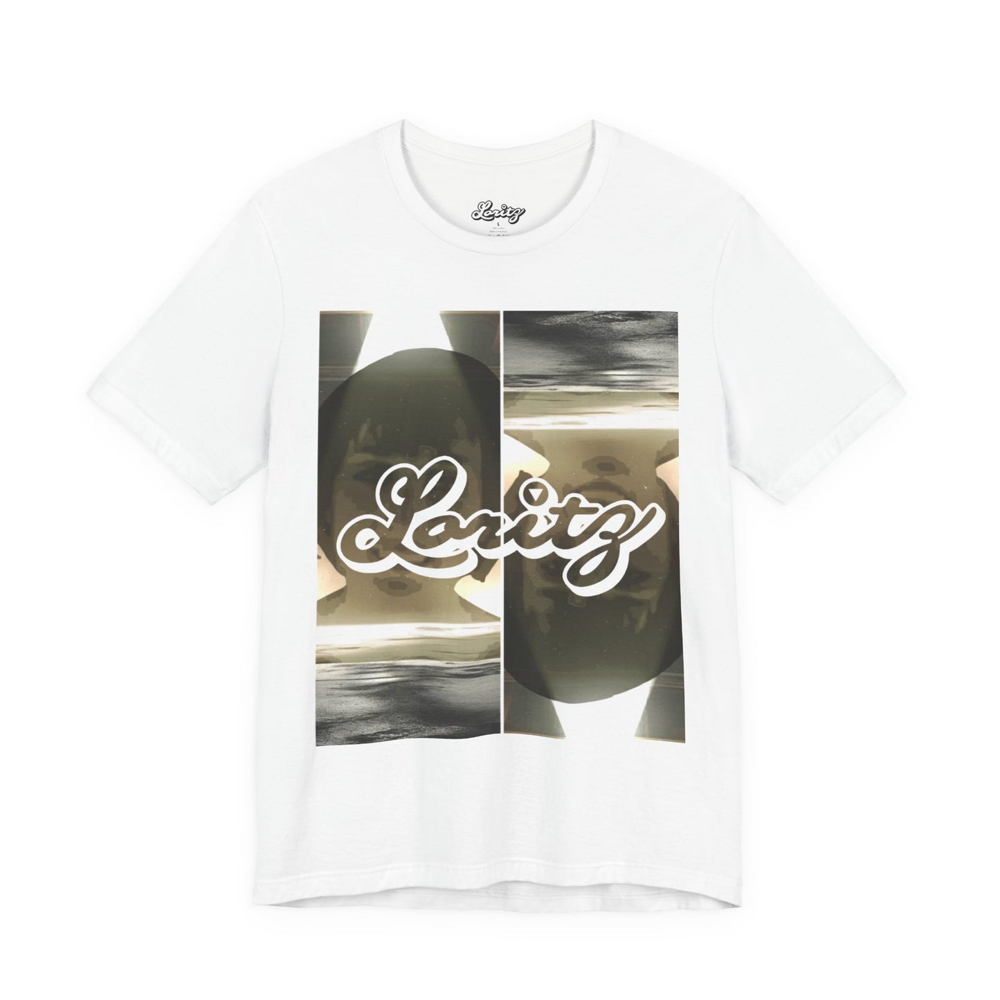 Spotlight Lady T-Shirt – Abstract Face Graphic Tee, Modern Streetwear Shirt