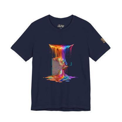 Glitch Paint Melt T-Shirt