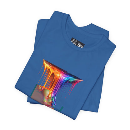 Glitch Paint Melt T-Shirt