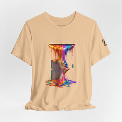Glitch Paint Melt T-Shirt