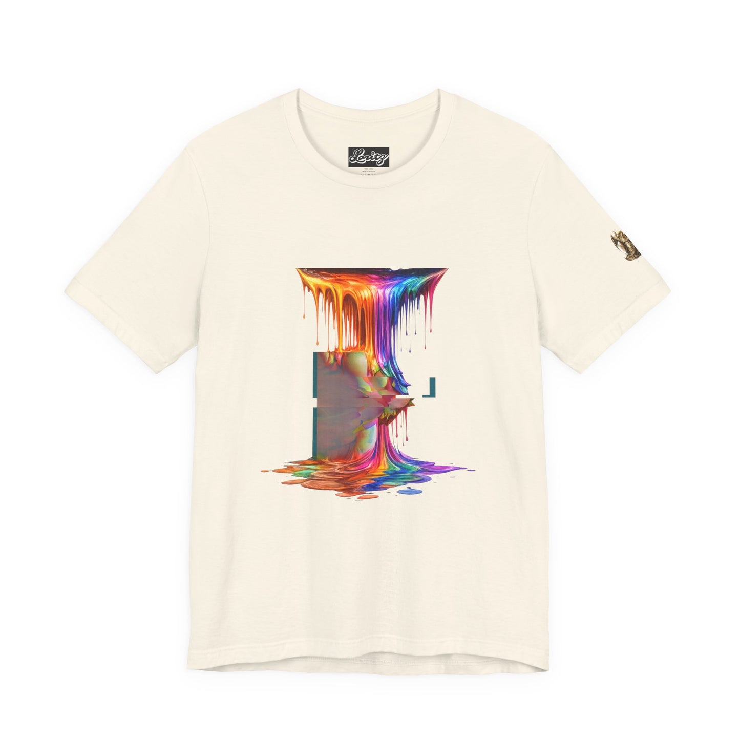 Glitch Paint Melt T-Shirt