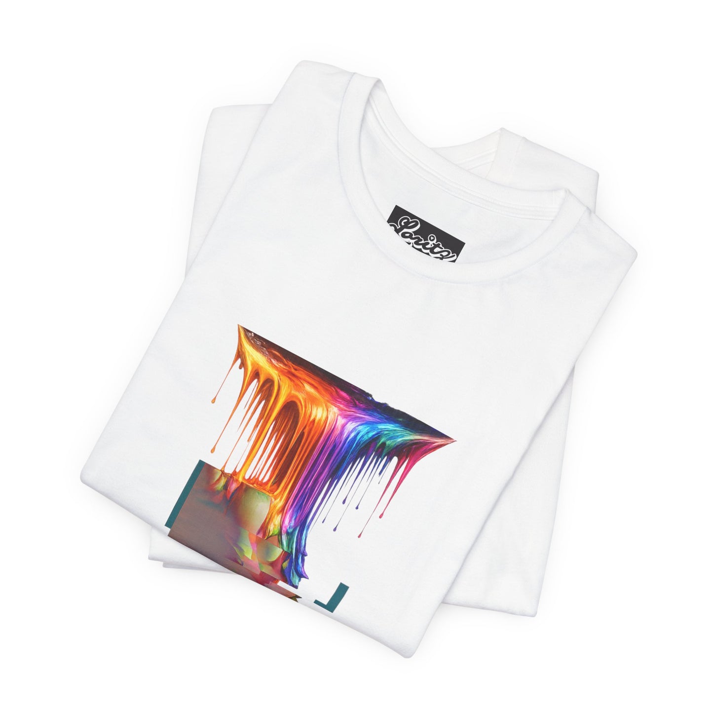 Glitch Paint Melt T-Shirt