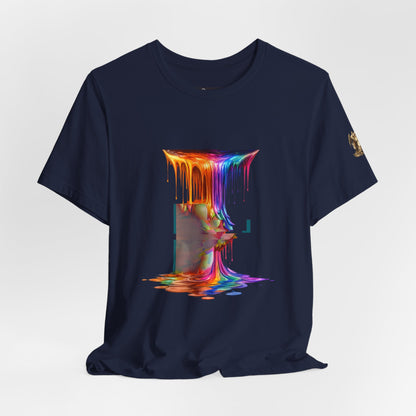 Glitch Paint Melt T-Shirt