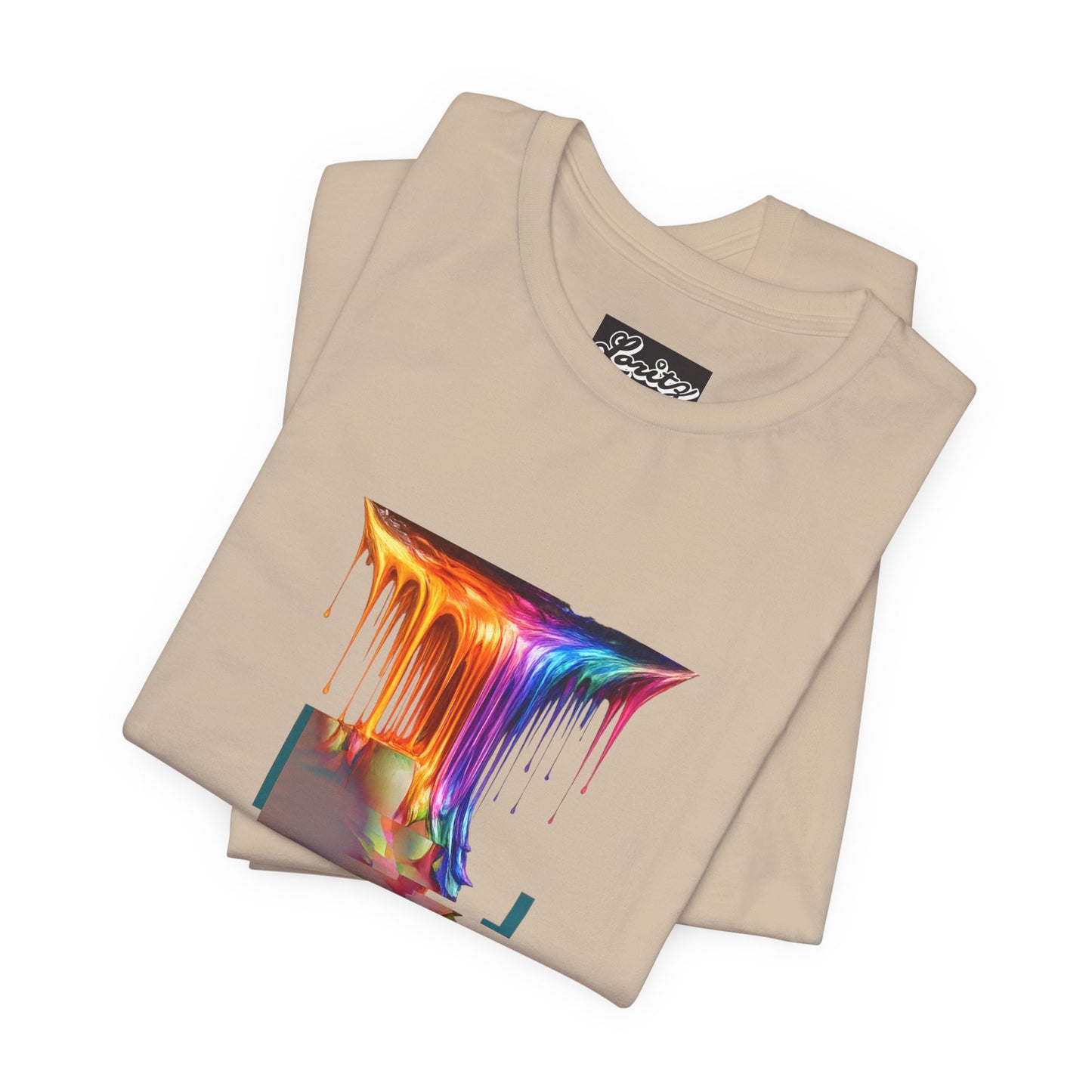 Glitch Paint Melt T-Shirt