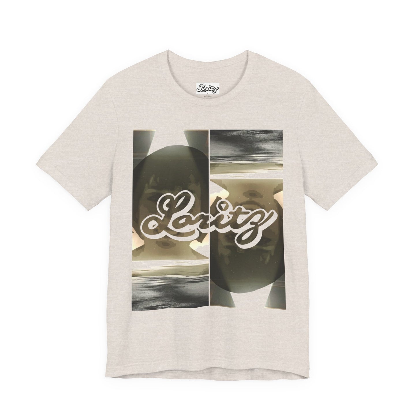 Spotlight Lady T-Shirt – Abstract Face Graphic Tee, Modern Streetwear Shirt