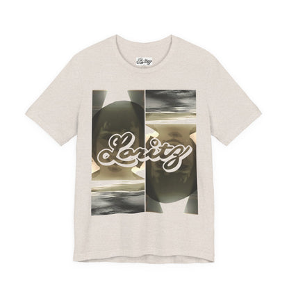 Spotlight Lady T-Shirt – Abstract Face Graphic Tee, Modern Streetwear Shirt