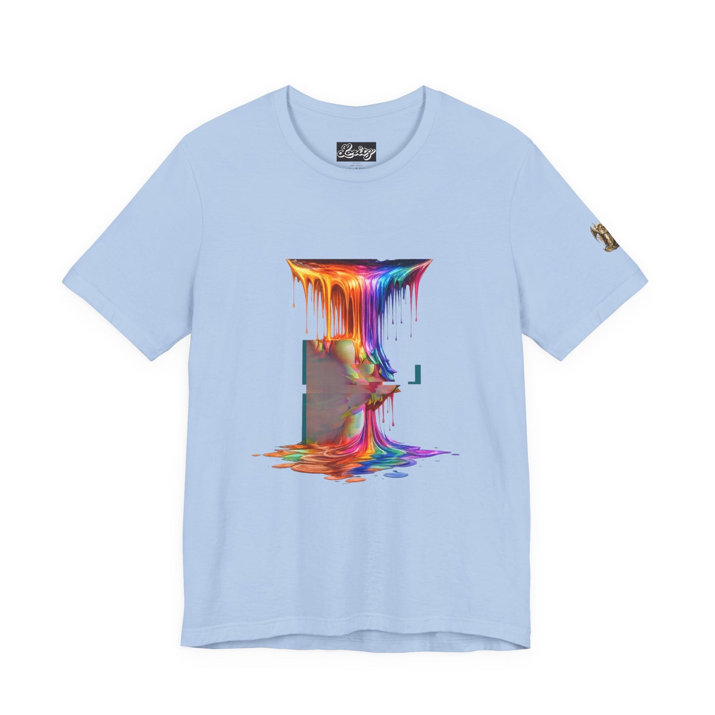 Glitch Paint Melt T-Shirt