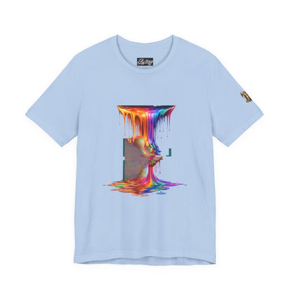 Glitch Paint Melt T-Shirt