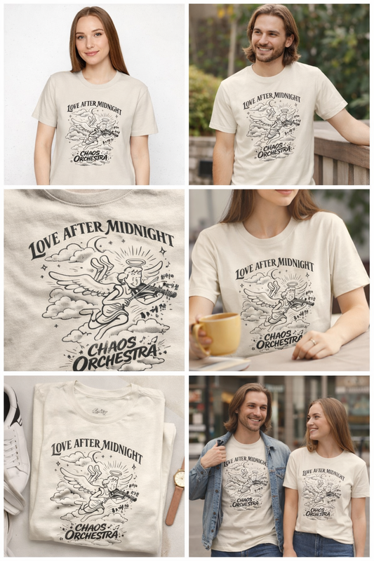 Love After Midnight Chaos Orchestra T‑Shirt